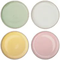Jamie Oliver Big Love Little Plates Set | 19 cm | 4 stuks | Gemengde kleuren