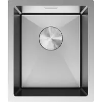 Mexen Trixo stalen spoelbak 1-komorig 370 x 440 , inox - 6412371000-01
