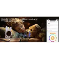 Arenti AINanny 4MP - Baby Monitor - Wifi Babyfoon - Gratis APP - Ultra HD 2K Resolutie - Slaapliedjes - Alexa & Google - Dual Band Wifi - Zonder Monitor