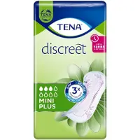 Tena Discreet Mini Plus - 12 paquets de 20 protections