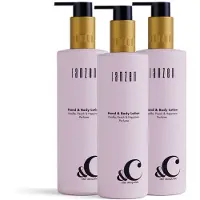 Janzen Body Lotion &C Vanilla Peach & Happiness 3-pack