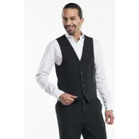 Chaud Devant Heren Zwart Gilet | Maat: XL