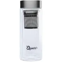 Qwetch Theepot glas - RVS