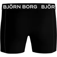 Björn Borg boxershort - zwart (set van 5) Jongens Stretchkatoen Effen - maat 134-140