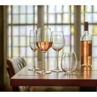 Royal Leerdam - Wijnglazen Set - Adora - 38 cl & 50 cl - Rode & Witte wijn - Glazenset - 12 stuks