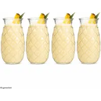 MamboCat Set van 4 PINA ANANAS glazen - 992427