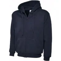 Uneek Uc504 Sweater Met Rits Classic Hooded Regular Fit | Maat: XXXL