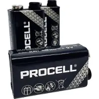 Duracell Procell Industrial 9V batterij (blok) Alkaline 9 V 10 stuk(s)