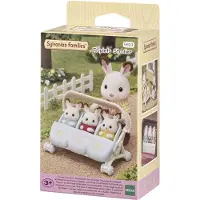 Sylvanian Families Figurine La poussette triple