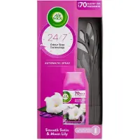 Airwick - Luchtverfrisser - Starterset - Freshmatic Max - Smooth Satin & Moon Lily - 250ml