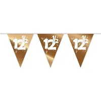 Haza vlaggenlijn 12,5 jaar 10 meter brons