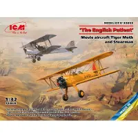 ICM Modelbouwpakket Militaire voertuigen - 32053 The English Patient Movie Aircraft Tiger Moth - Stearman Plastic - 1:32 - Modelbouw