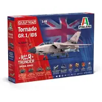Italeri Modelbouwpakket Militaire voertuigen - 35107 Tornado GR.1/IDS - Straaljager - War Thunder Special BONUS! Plastic - 1:48 - Modelbouw