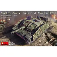 Mini art Modelbouwpakket Militaire voertuigen - 35349 STUH 42 G Early May-June 1943 Plastic - 1:35 - Modelbouw
