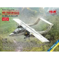 ICM Modelbouwpakket Militaire voertuigen - 72185 North-American/Rockwell OV-10A - US Attack Aircraft Plastic - 1:72 - Modelbouw