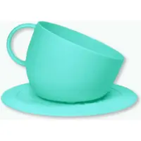 United Pets Voer- / Waterbak Turquoise Met Antislipmat