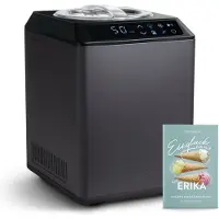 Springlane Zelfvriezende IJsmachine & Yoghurtmaker 2,5L - RVS ijsbeker - Erika