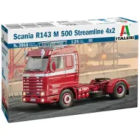 Wittmax Modelbouwpakket Vrachtwagens - 3950 Scania R143 M 500 V8 Streamline 4x2 Truck Plastic - 1:24 - Modelbouw