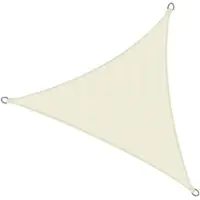 Sol Royal SolVision HS9 – Schaduwdoek Driehoek 2x2x2m Natuur – Waterafstotend – UV Bescherming
