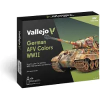 Vallejo Hobbyverf Acrylverf - 70255 Model Color - Duitse AFV Kleuren WWII - Acryl Set 16x Verf set - 16x 18 ml