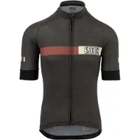 Agu Merino Fietsshirt SIX6 Heren - Zwart - M