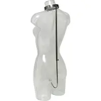 Rimba - Bondagehaak - Collar Met Anaal Haak - Verbonden Met Stang - RVS - Medische Kwaliteit