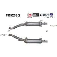 As FR5206Q Roetfilter (DPF)