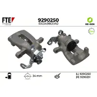 FTE 9290250 Remklauw