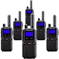 Midland 6er Set BR180 Business Radio C1625.01 PMR-portofoon