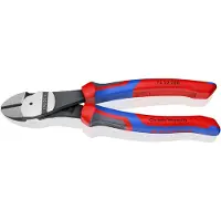 Knipex 74 22 200 Kracht-zijkniptang Werkplaats Met facet 200 mm