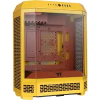Thermaltake The Tower 600 Mid - PC Case - Behuizing - Gehard Glas - 2x140mm Ventilator - Geel