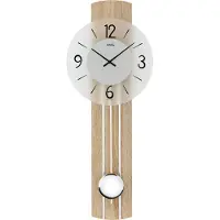 AMS quartz-wandklok, met quartz-uurwerk, afmetingen 23x60x7 cm, modelnummer 7274