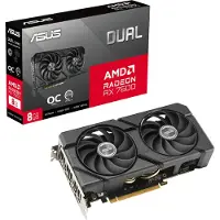 Asus Dual AMD Radeon RX 7600 EVO OC Edition - Videokaart - 8GB - GDDR6 - PCIe 4.0 - 1x HDMI 2.1b - 3x DisplayPort 1.4