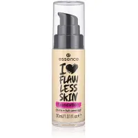 Essence I LOVE FLAWLESS SKIN matt + full coverage Vloeibare foundation 30 ml Nr. 20 - Medium Porcelain