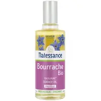 Natessance Biologische Borage olie 100% Puur Voedend 50 ml Etherische olie