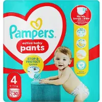 Pampers Luierbroekjes 360 Degrees Maat 4 (9 - 15 Kg) 30 Stuks