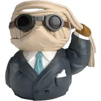 Numskull Universal Monsters Tubbz PVC-figuur, "The Invisible Man", 1e editie, 10 cm