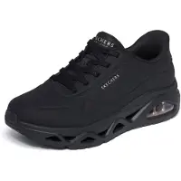 SKECHERS Uno Glide Step Glide On Air Sneakers Zwart | Maat: 40