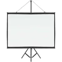 vidaXL Projectiescherm met statief 60 inch 4:3