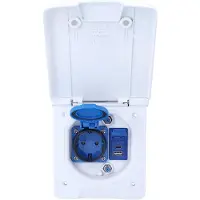 As Schwabe 62490 CEE-stopcontactcombinatie 16 A 230 V 1 stuk(s)
