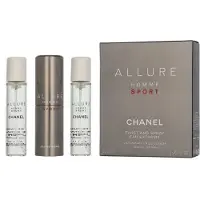 Chanel Allure Homme Sport Eau Extreme 20 ml - Eau de Toilette - Herenparfum - Navulbaar 3 x 20 ml