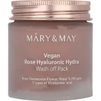 MARY & MAY Rose Hyaluronic Hydra Wash Off Pack 125 g