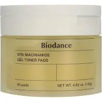 BIODANCE - Vita Niacinamide Gel Toner Pad - 60 Pads