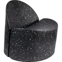 Zuiver Fauteuil Bloom Lounge Chair Black-Galaxy