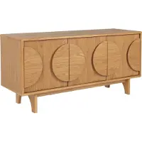 Zuiver Groove Dressoir - B 120 - Naturel Eiken
