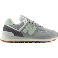 New Balance Sneakers laag '574' donkergrijs / pastelgroen / lichtgroen / wit