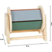 Small Foot - Houten Montessori Draaiende Trommel FSC