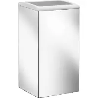 Keuco Collection Moll - Open afvalemmer, wandbevestiging, wit/chroom 12788010000