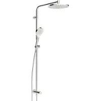Hansa Viva - Doucheset zonder kraan, diameter 25 cm, 3 jets, chroom 44190300