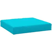 vidaXL Palletkussen 60x60x8 cm oxford stof turquoise